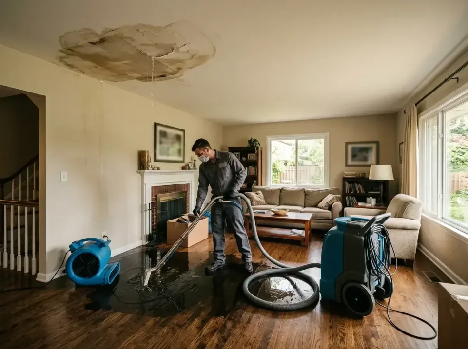 attic-pipe-burst-ceiling-drip-008 — frequently asked questions, Water Damage Restoration & Carpet Care in North Newton, KS